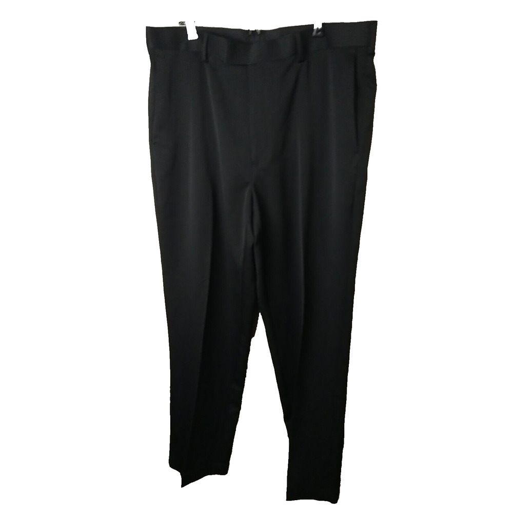 Axist Men 38X32 Pants Dark grey Flat Front Pocket Professional CareerWear Pocket